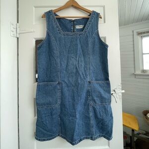 Denim Sleeveless Dress